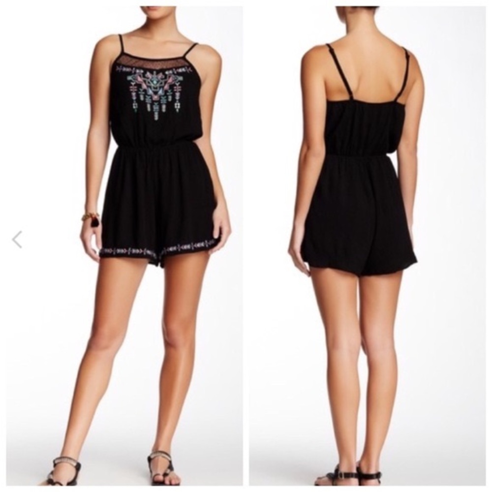 Flying tomato geometric romper